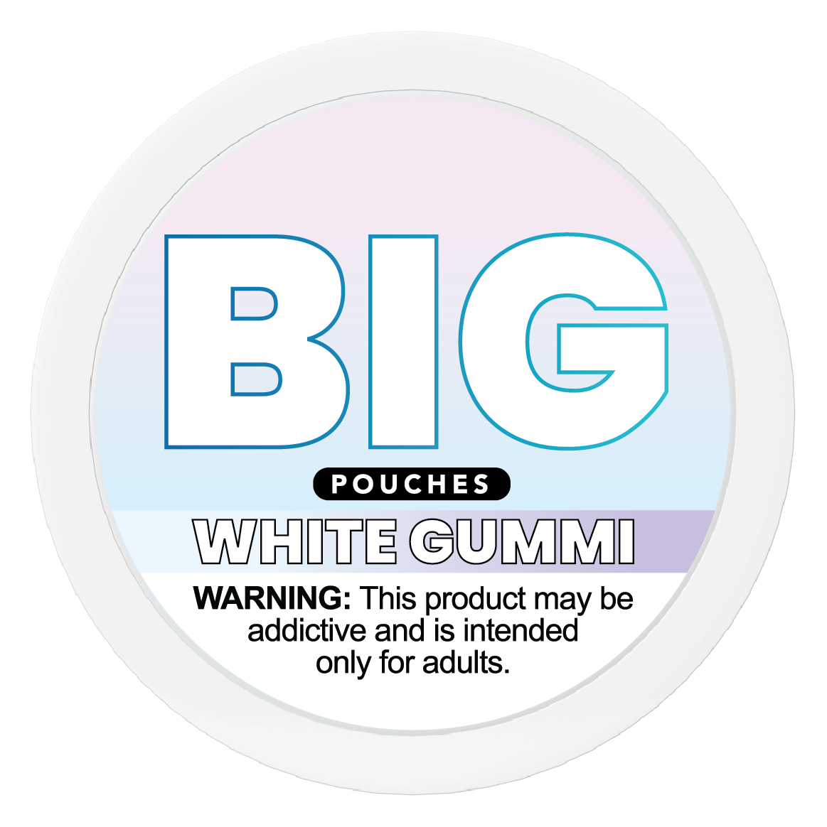 White Gummi - BIG Pouches
