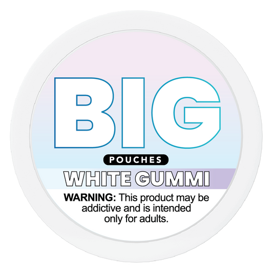 White Gummi - BIG Pouches