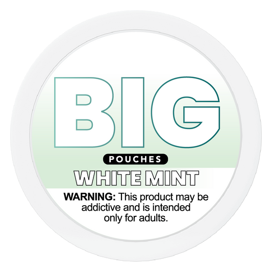 White Mint - BIG Pouches